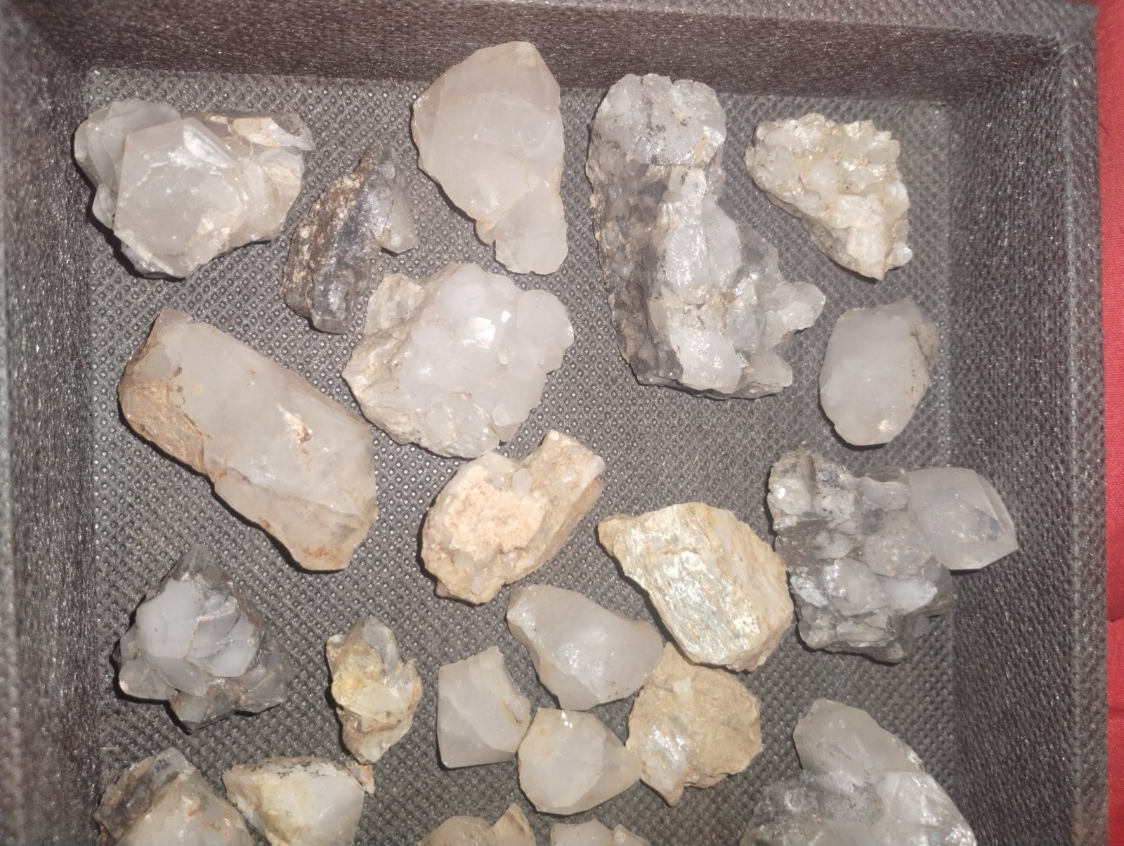 Beautiful Hard To Find Large Lot Of Crystals Mother lode Region CA Crystals Gold