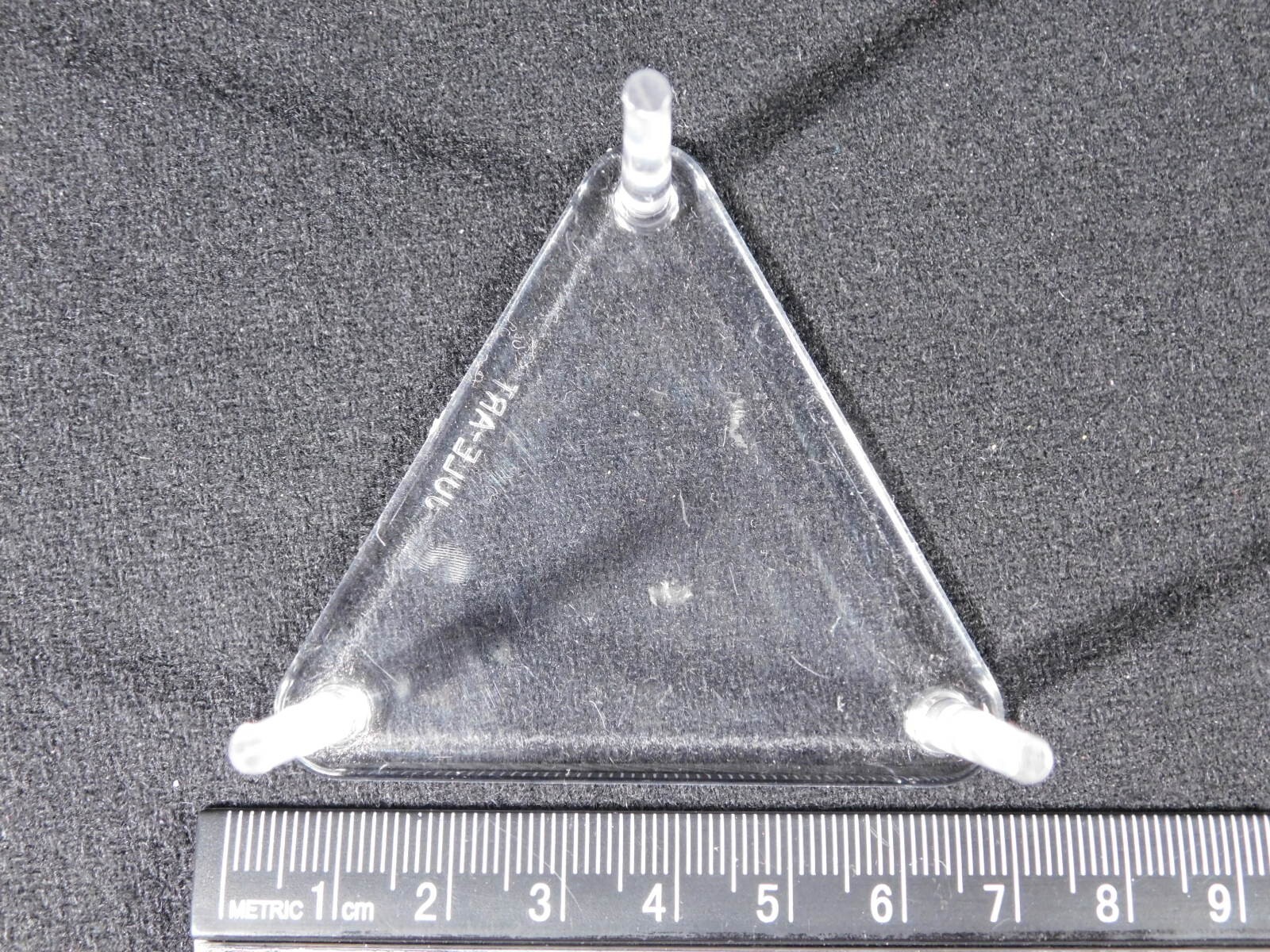 Display Stand Three Post Clear Lucite Medium Size