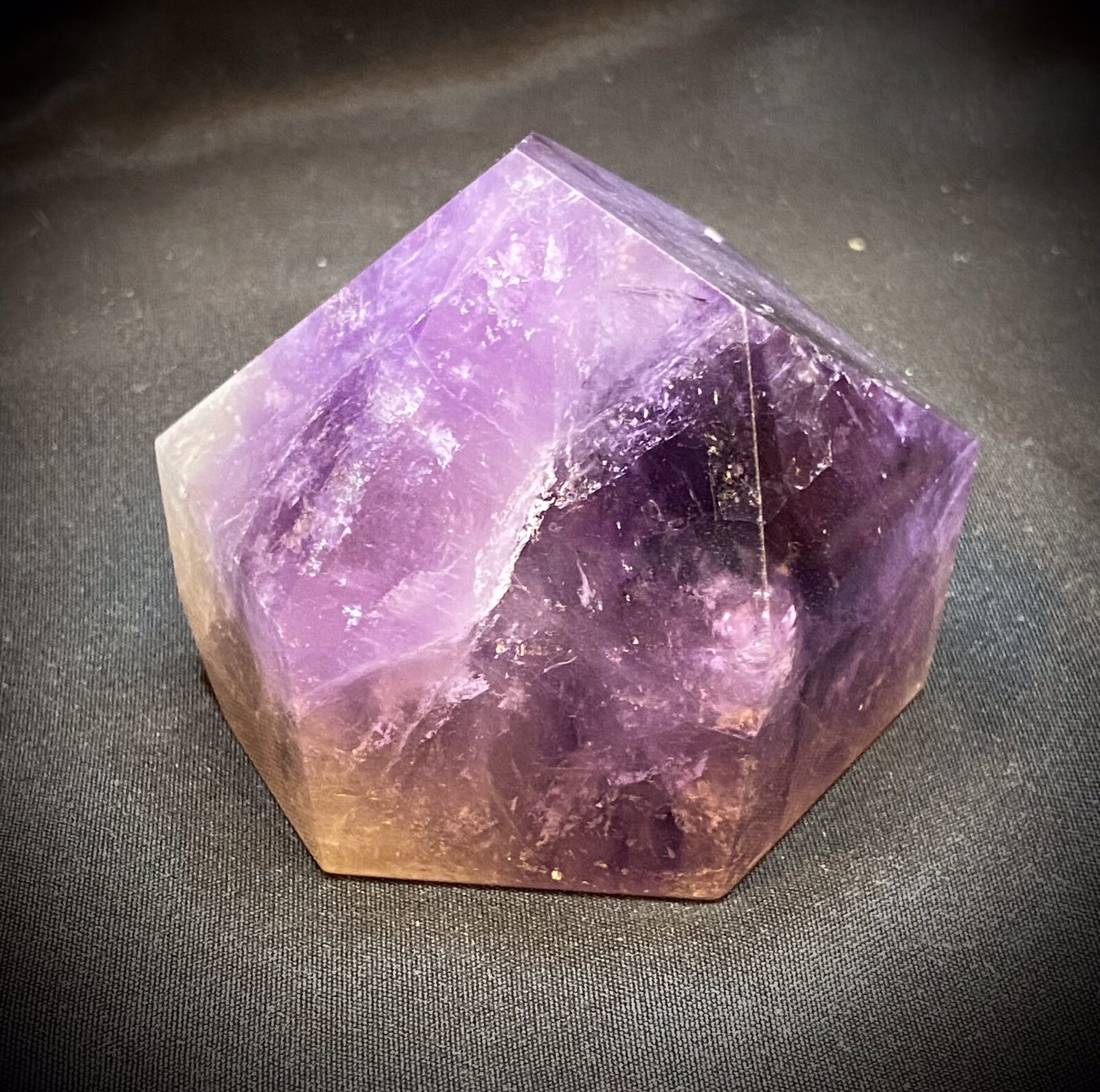 Amethyst Geometric Freeform 277 Grams