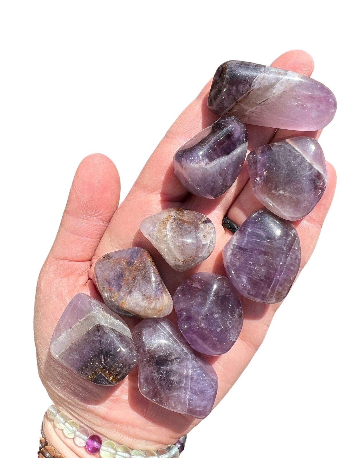 Auralite 23 Tumbled Stone, Natural Auralite 23 from Canada
