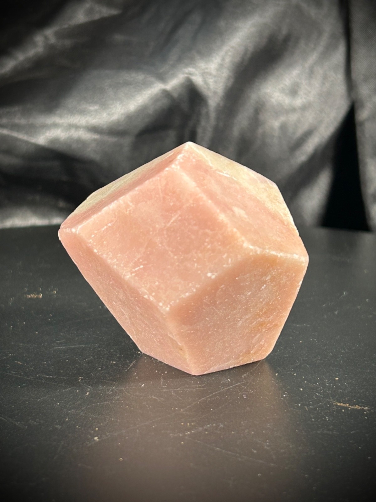 2.43″ Pink Opal Geometric Freeform 6.6oz (187 grams)