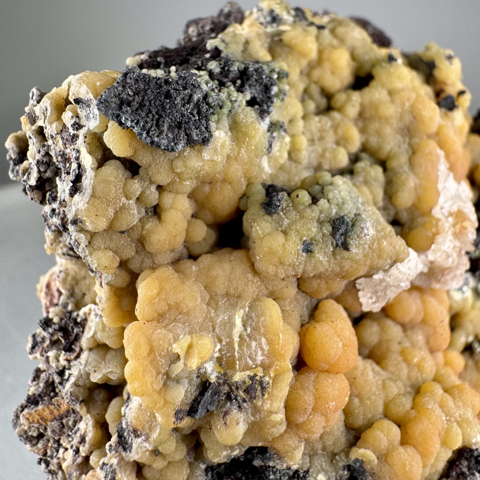 Fine & Unusual Orange Smithsonite: Tsumeb Mine, Tsumeb, Namibia- Classic!!
