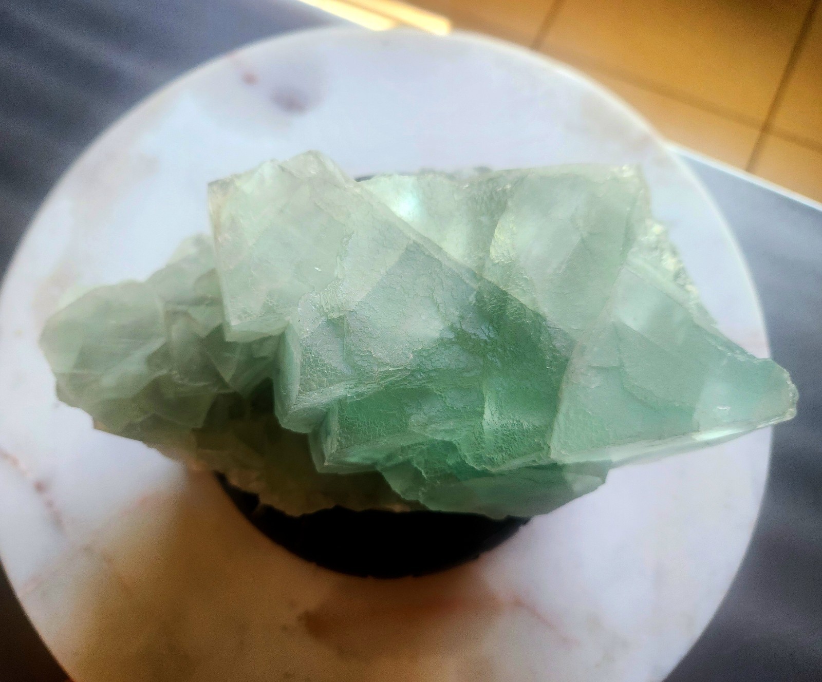 8 lb Cubic Flourite – Hardin County Cave-In Rock Specimen