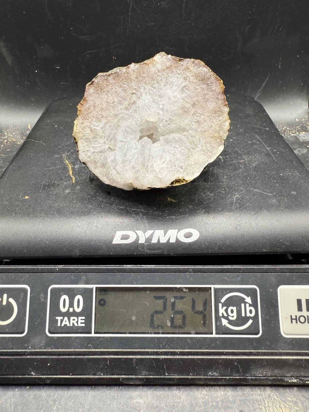 Indiana Amethyst Geode Light Lilac Purple 1,320 Carats All Natural