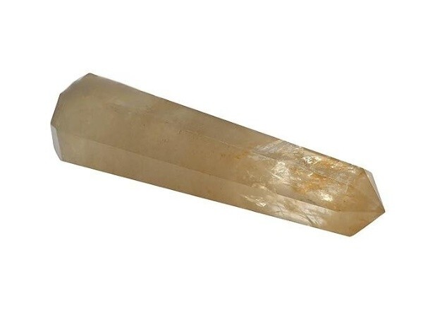5Pcs Set Natural Citrine Crystal Points Home Office Table Decor 3-4Inches