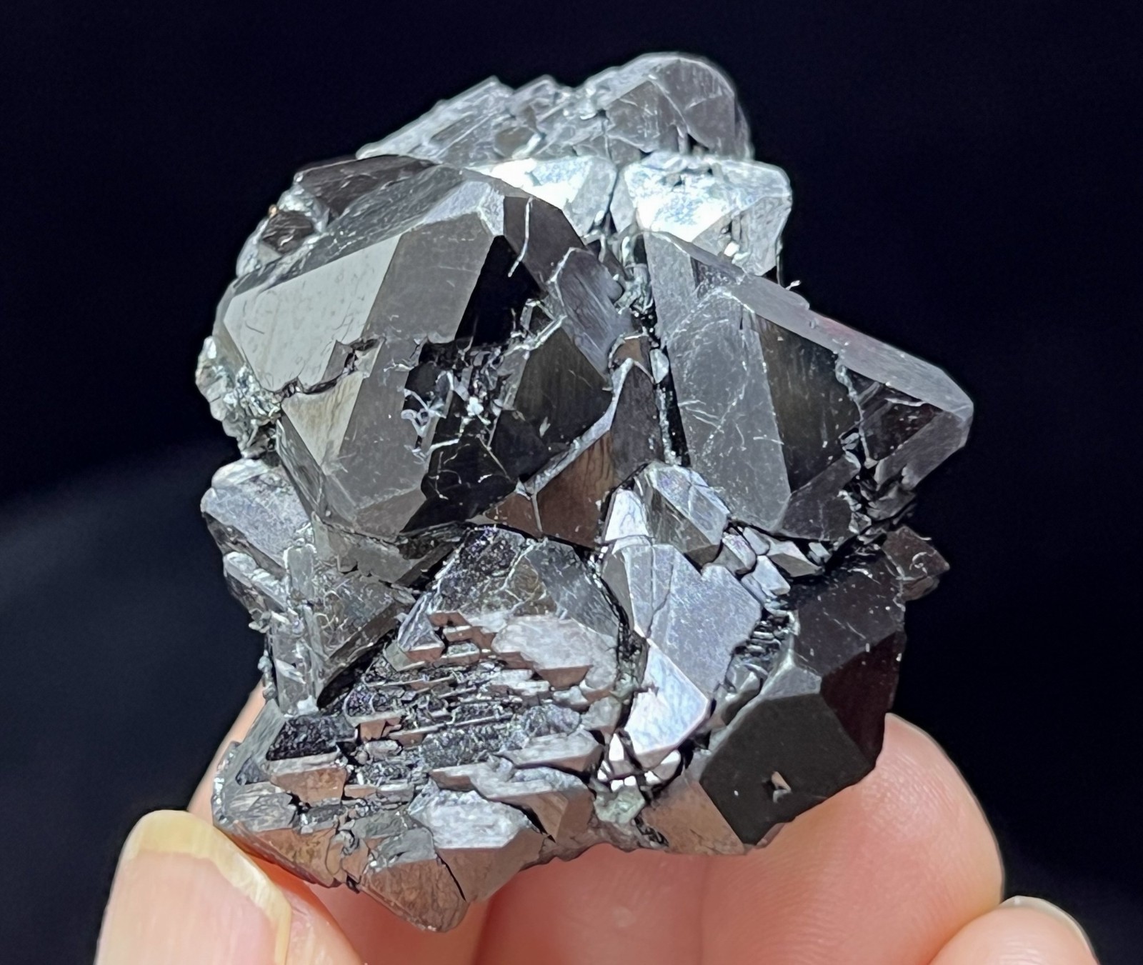 45mm SUPER Bright Magnetite from Inner Mongolia China, Natural Mineral Specimen