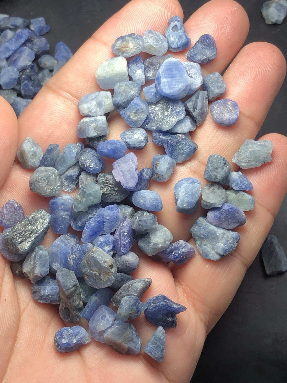 200 Gram / Beautiful Natural Rough Blue Sapphire From Burma Mogok Mine, Big Size