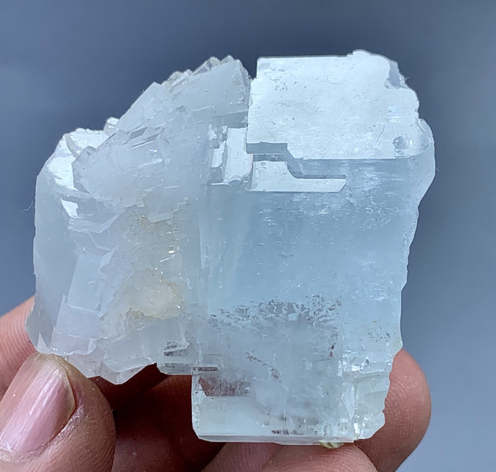 355 Carats Aquamarine Crystal Cluster From Pakistan.