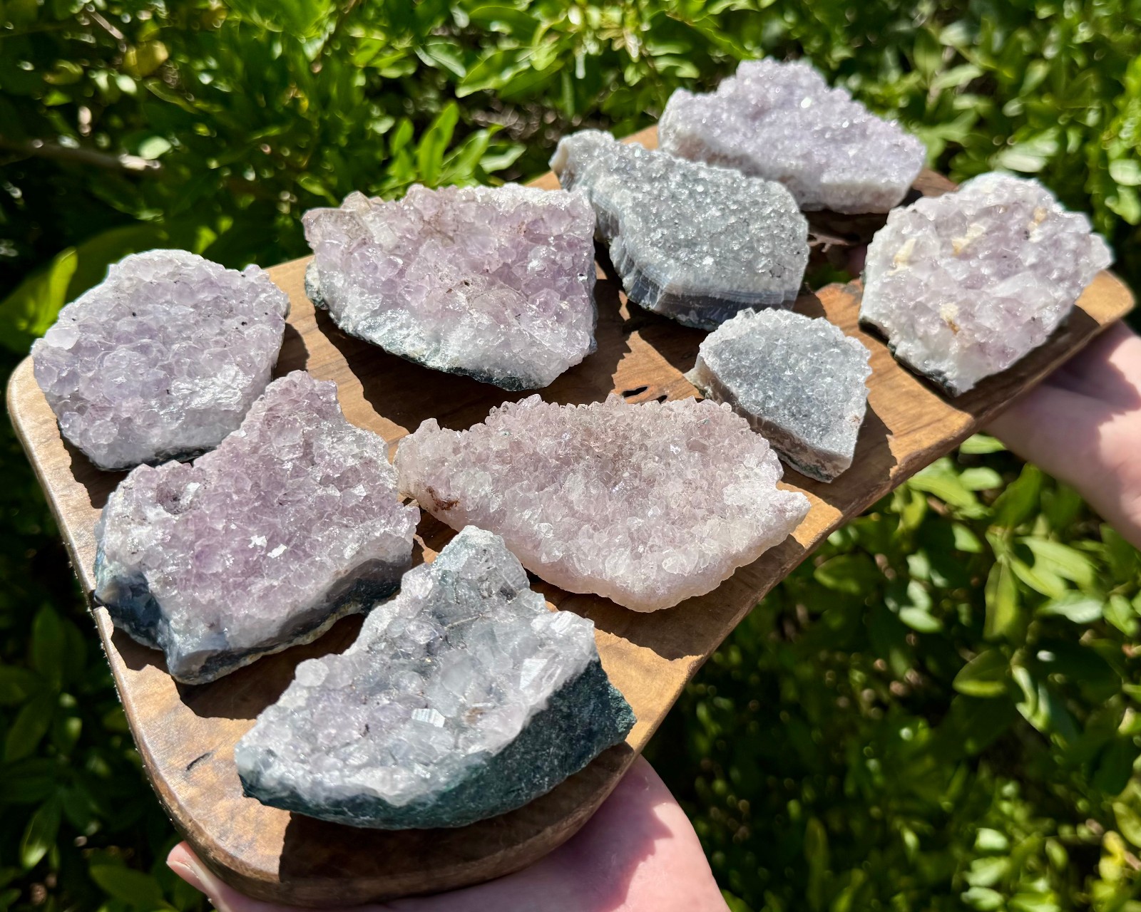 Clearance Amethyst Crystal Clusters – Natural ‘B’ Grade Cluster Druze Specimens