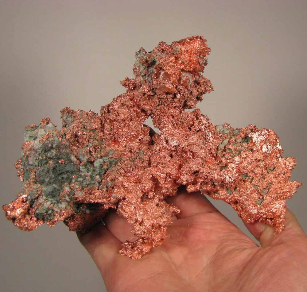 6″ Rough NATIVE COPPER Specimen – Keweenaw Peninsula, Michigan – 2.9 lbs.
