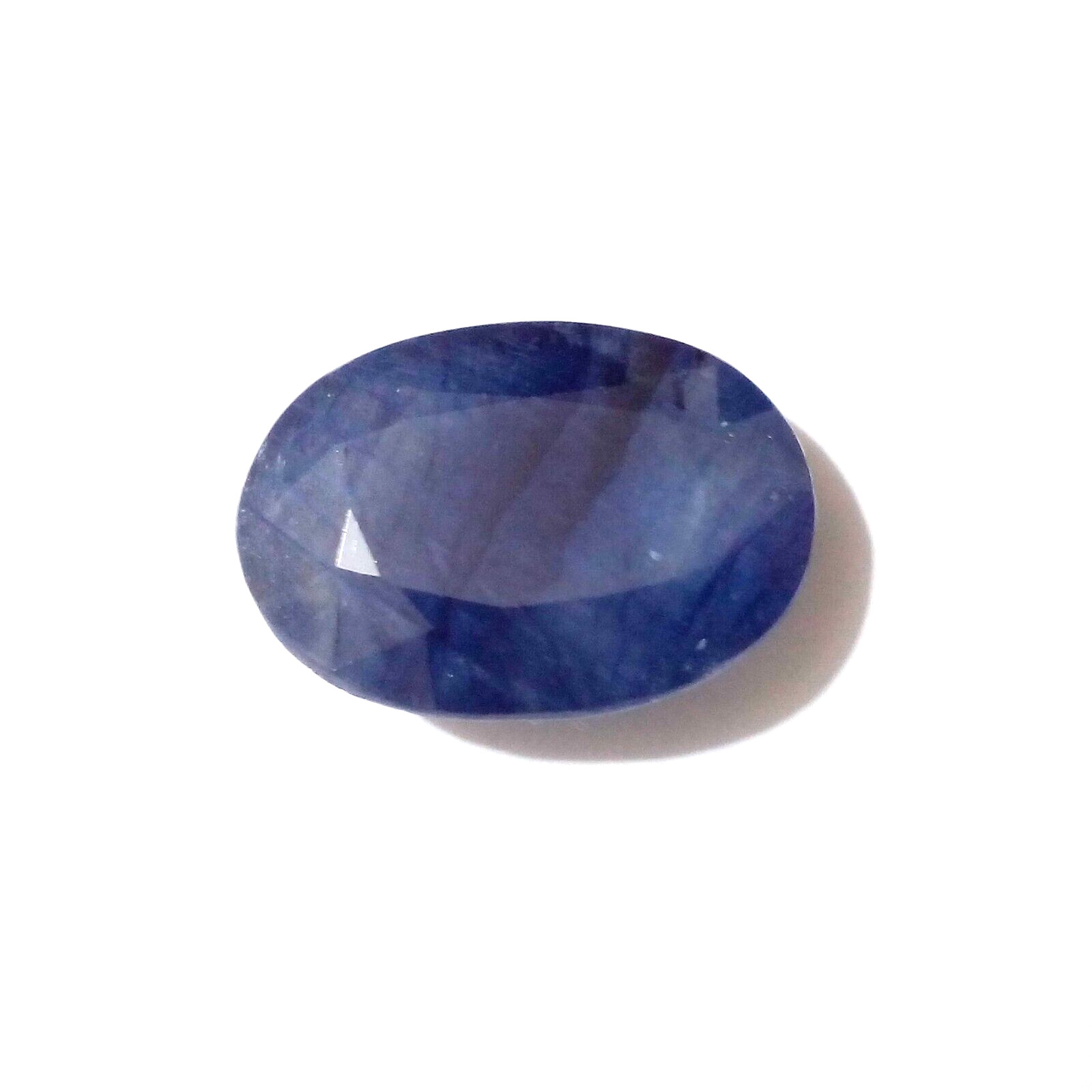 100%Natural Ultimate Blue Sapphire Oval Shape 6.39 Crt Faceted Loose Gemstone