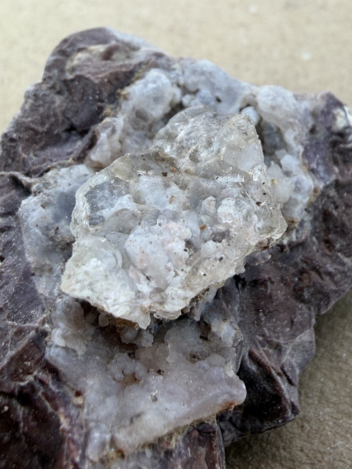 Hyalite Opal in Matrix from Ojuela Mine, Mapimi, Durango, Mexico 21.4 g