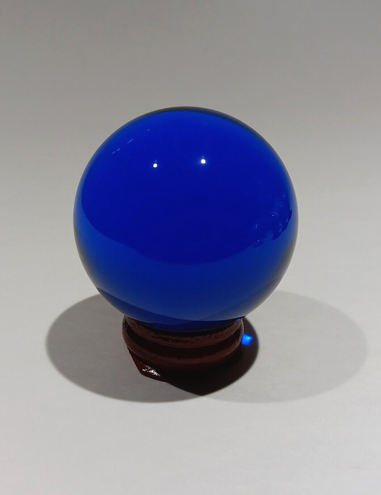 K9 Color Crystal Balls 50mm/80mm Sphere with Stand Meditation Feng Shui