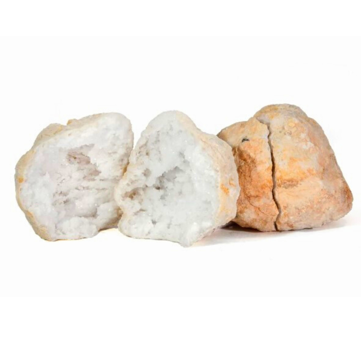 Break Your Own Geodes! BOX SET WITH HAMMER | Uncut Crystal Geode Specimen MEDIUM