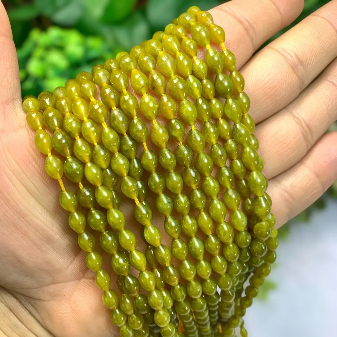Beautiful Best Quality Shah Maqsood Jade Beads Strand, Shah Maqsood Beads, Shah
