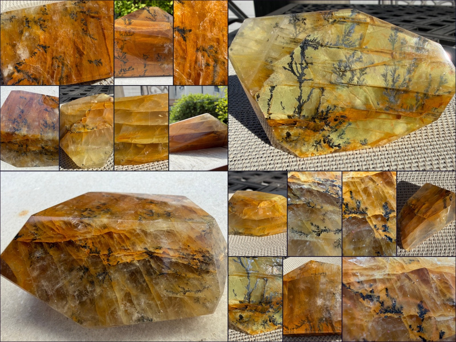 Wholesale Lot 1 lb Natural Dendritic Quartz Crystal Freeform 5-10 Pcs