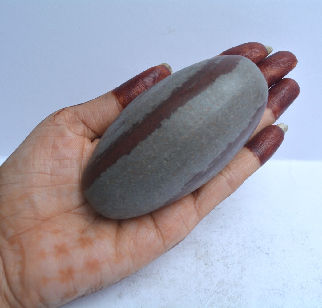 Set of 2 Shiva Lingam, Natural Shiva Lingam, Healing Shiva Lingam Stone~025