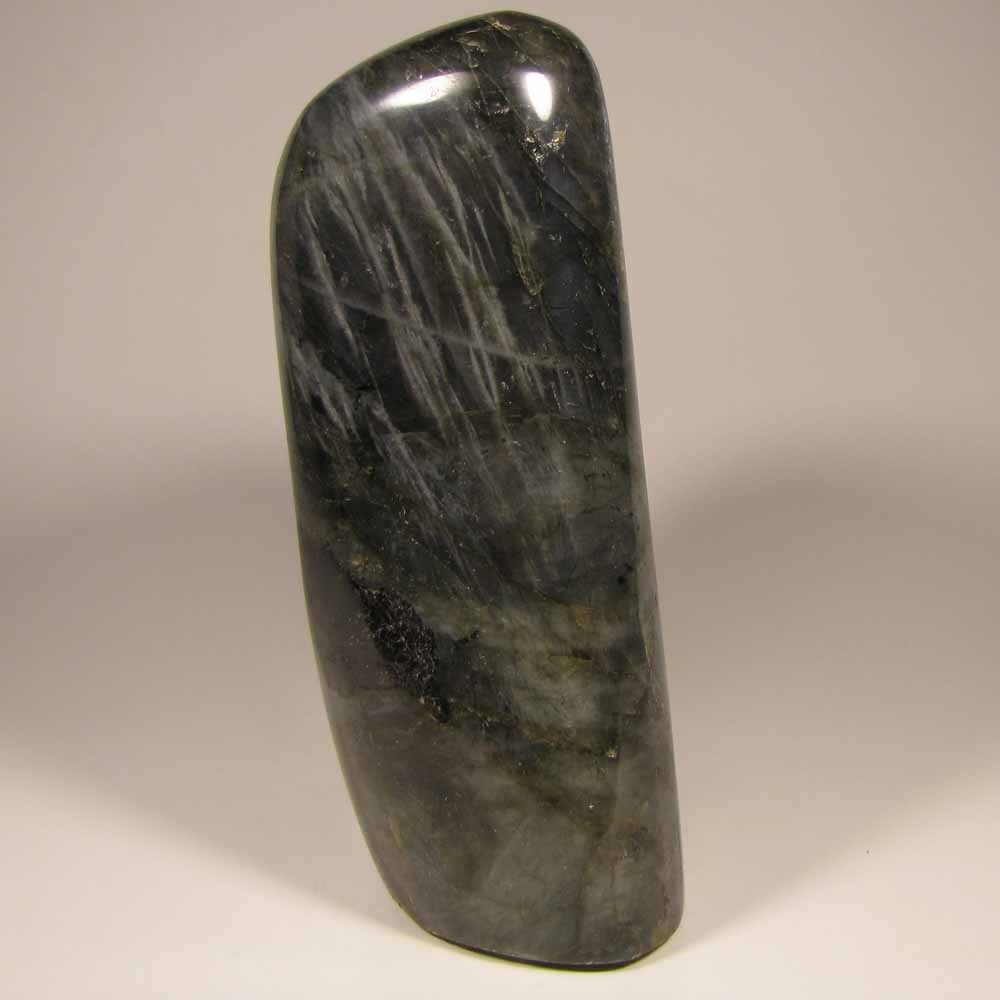 4.9″ LABRADORITE Polished Gemstone Freeform Standup – Madagascar – 2.9 lbs.