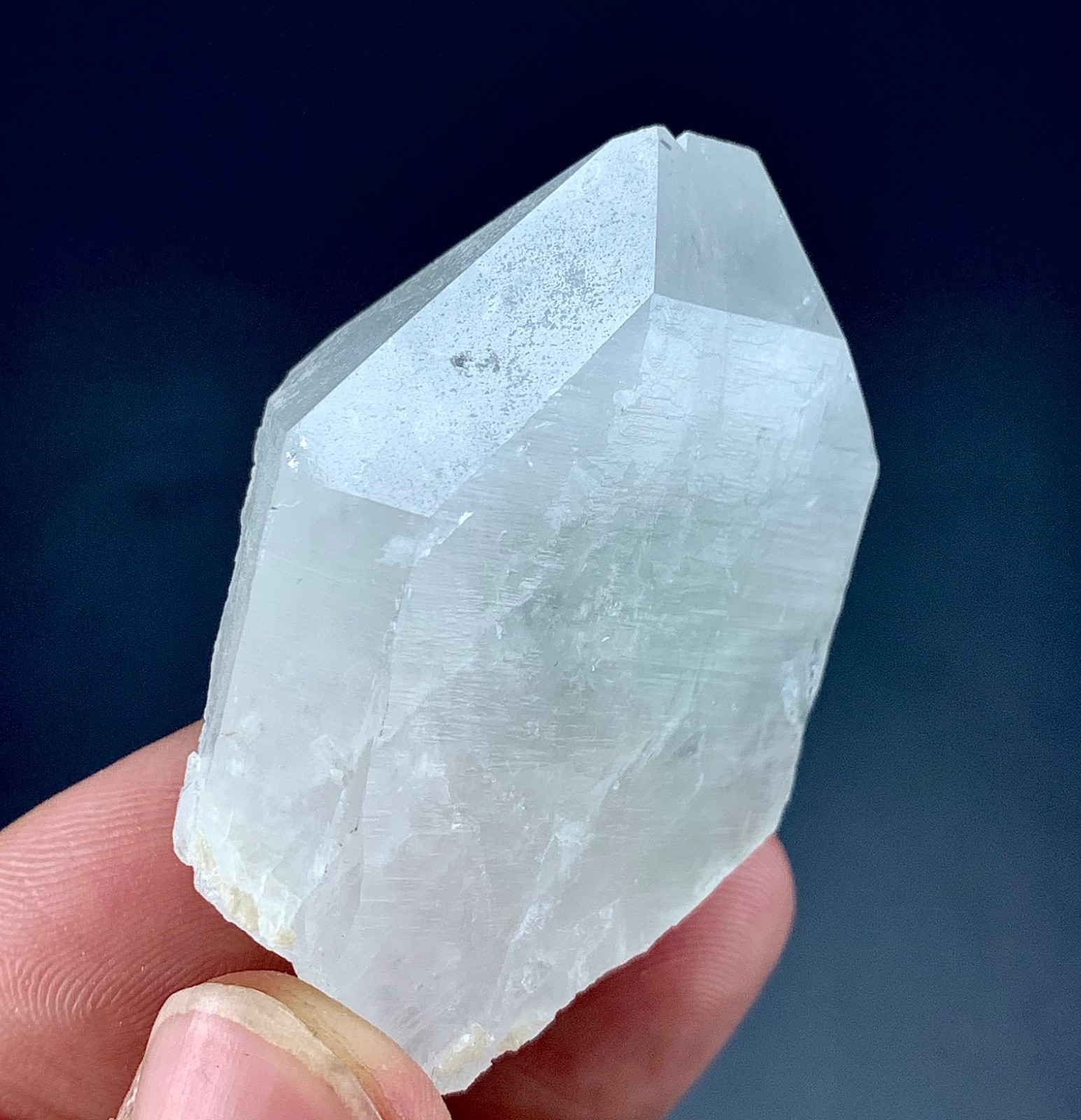 199 CTs Green Tourmaline Crystal With Quartz Attached specimen from Afghanistan