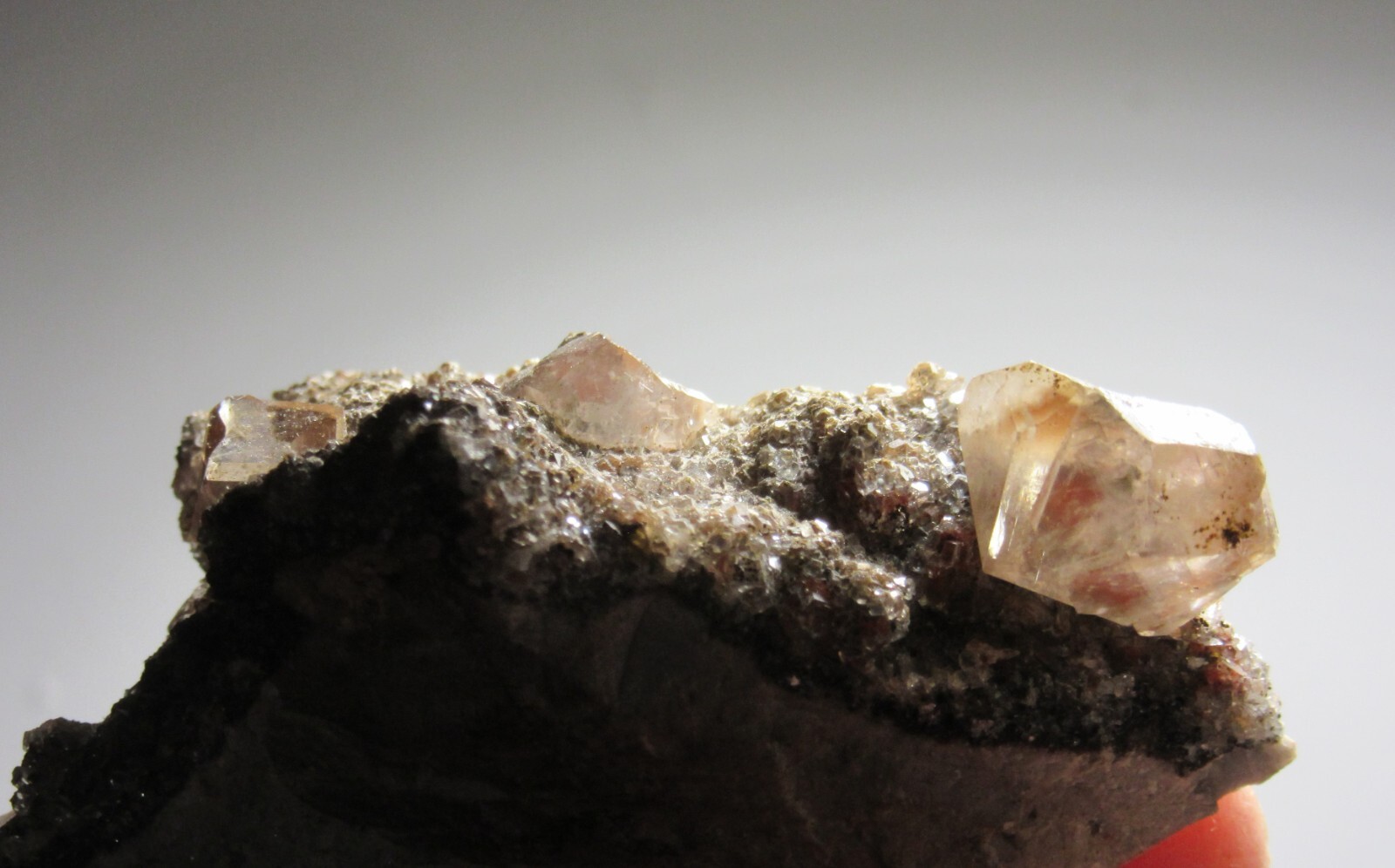 Natural Red Quartz Crystal CLUSTER 2 3/8″ Rough Collectible Reiki RQCCC-3
