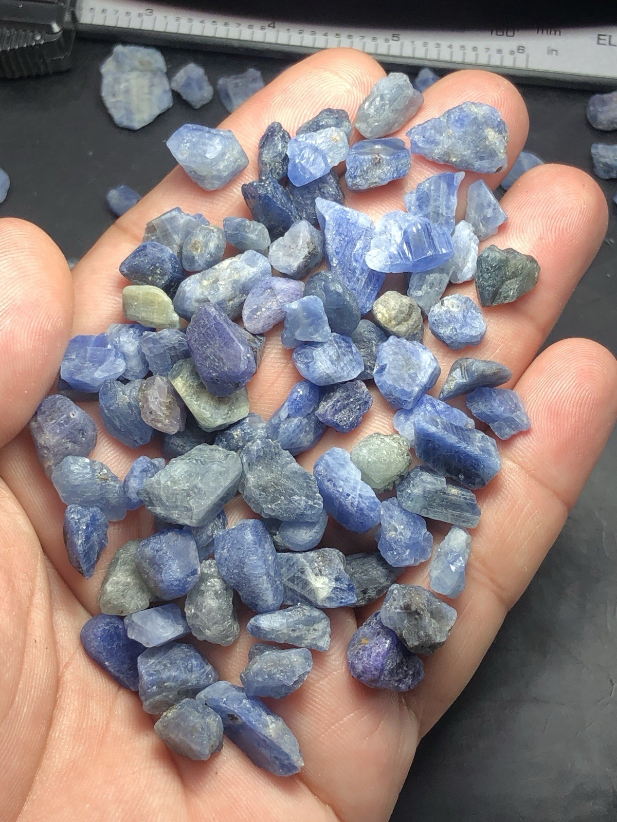 200 Gram / Beautiful Natural Rough Blue Sapphire From Burma Mogok Mine, Big Size