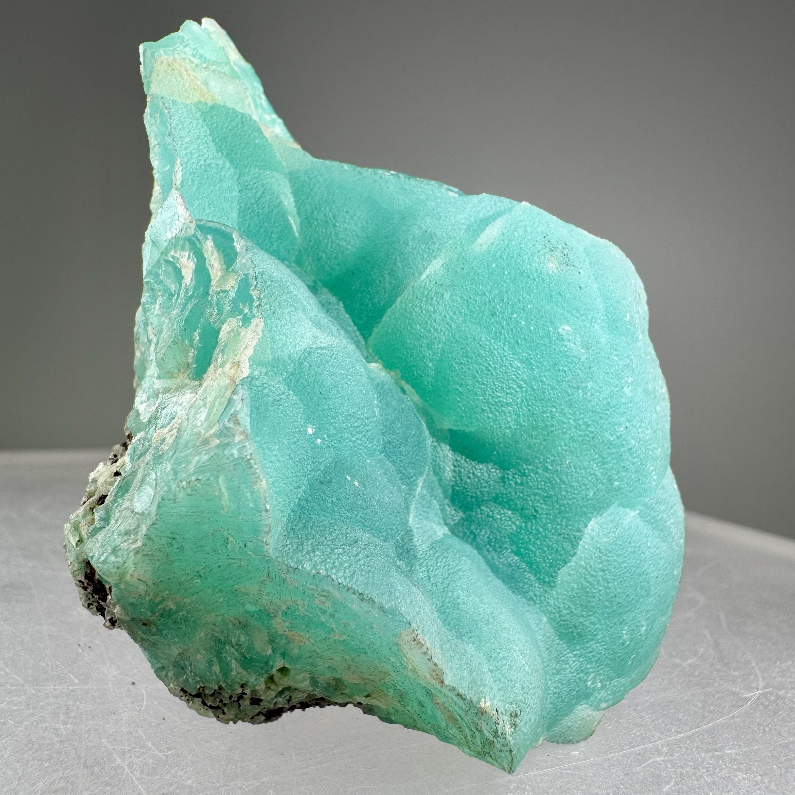 Fine Large Blue Smithsonite: Kelly mine, Magdalena, Socorro Co., New Mexico
