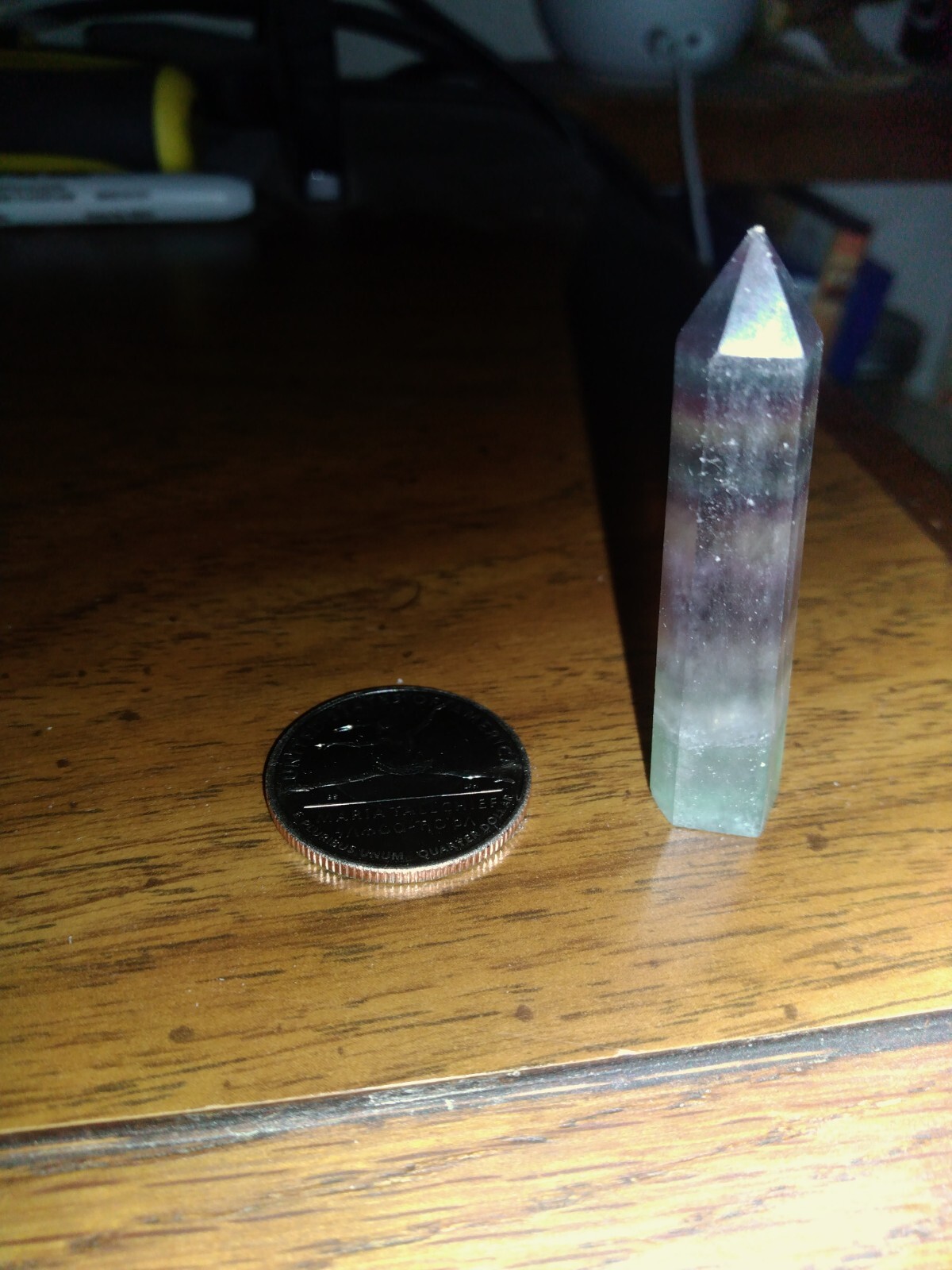 Rainbow Fluorite Crystal Tower Small (1 7/8″) SEE PICS