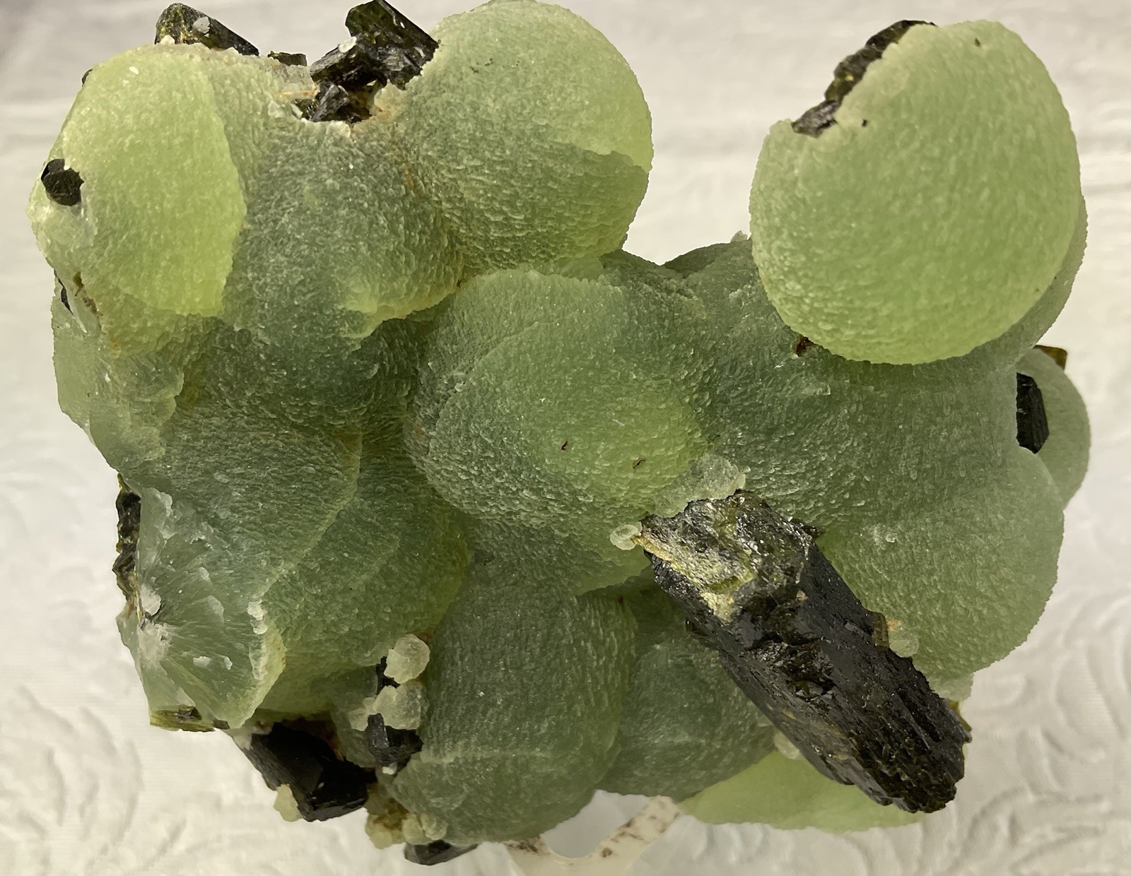 Botryoidal Prehnite and Epidote – Kayes Region, Mali, Africa.