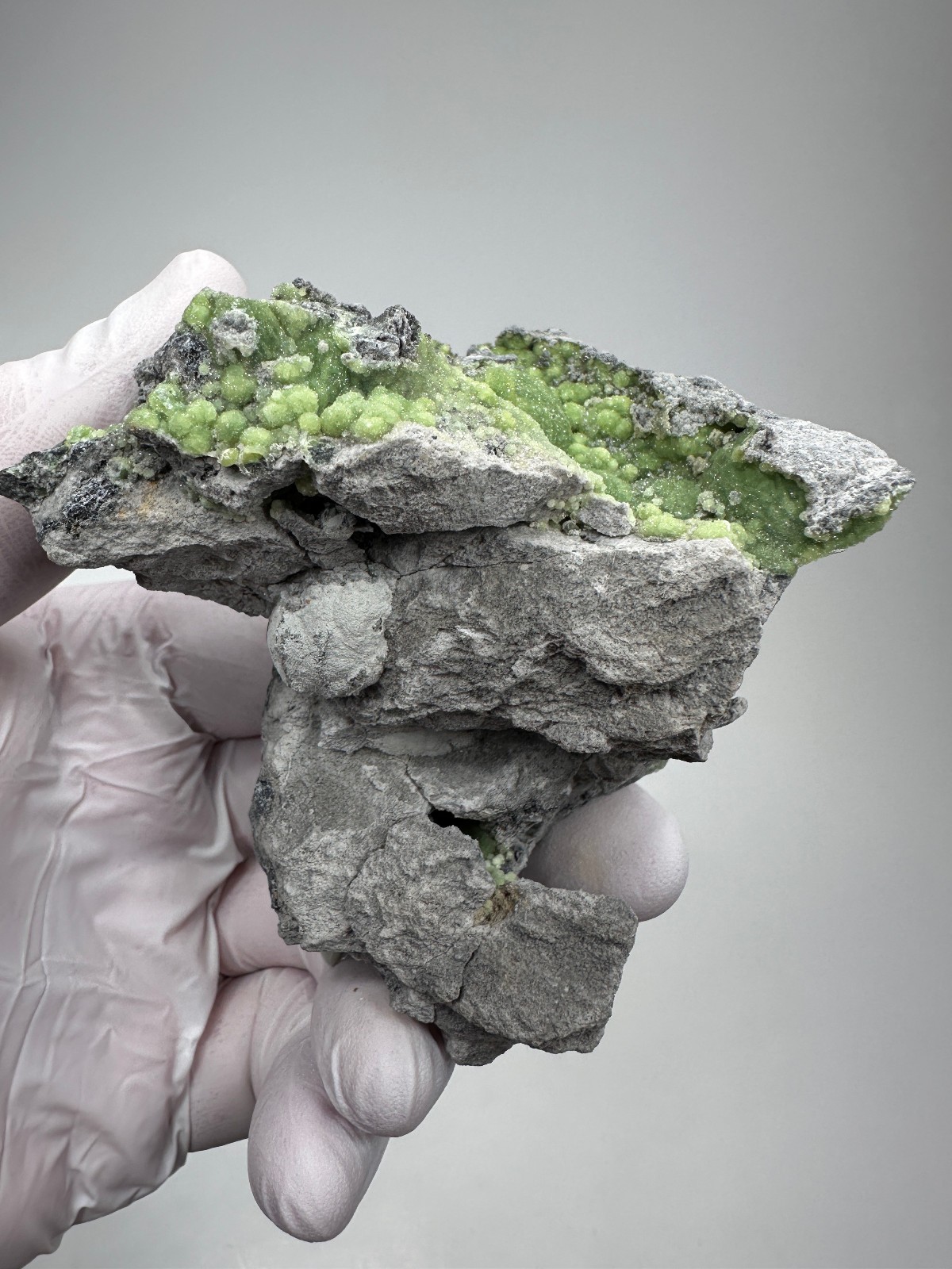 Beautiful Large RARE GREEN Wavellite Specimen from Arkansas