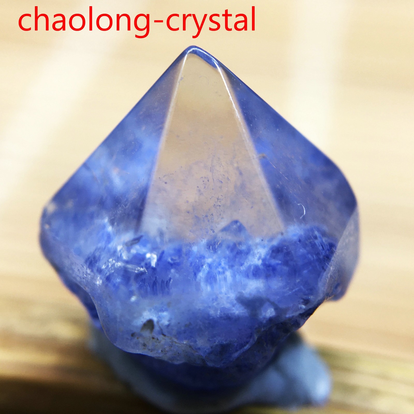 3.3Ct Very Rare NATURAL Beautiful Blue Dumortierite Quartz Crystal Specimen