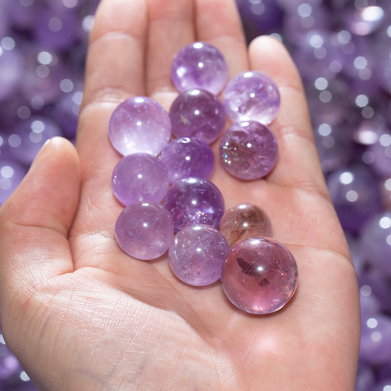 Natural Quartz Crystal Healing Gem Sphere Ball Energy Stone Reiki Decor W/ Stand