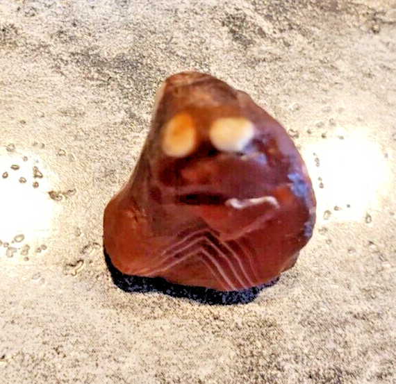 5 Bright Eyed Goblin – Lake Superior Agate – Bonus Banding – Red and White