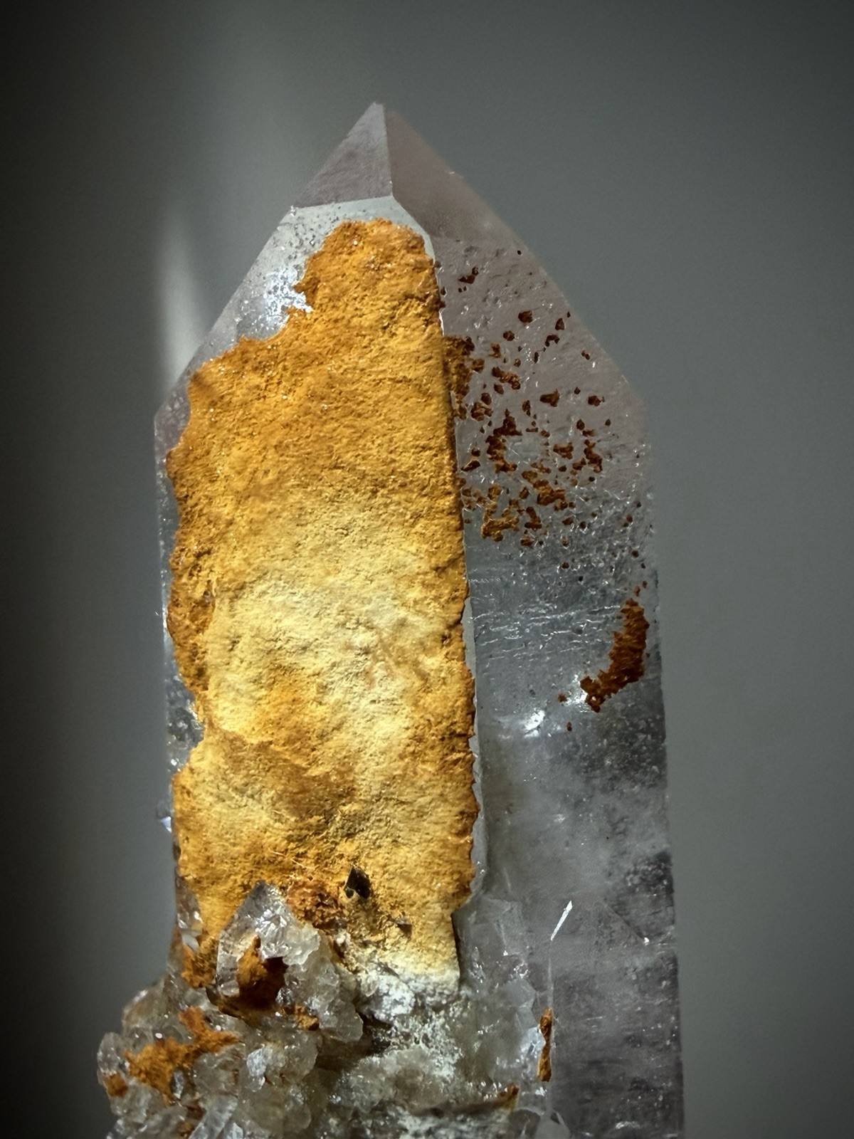 Double Terminated Quartz Inclusion Quartz Window Quartz Iron Quartz Brazil