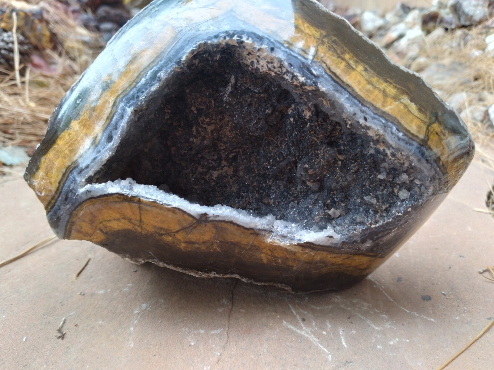 Black And Gold Specimen (New Mexico), 3 lbs & 8 ounces
