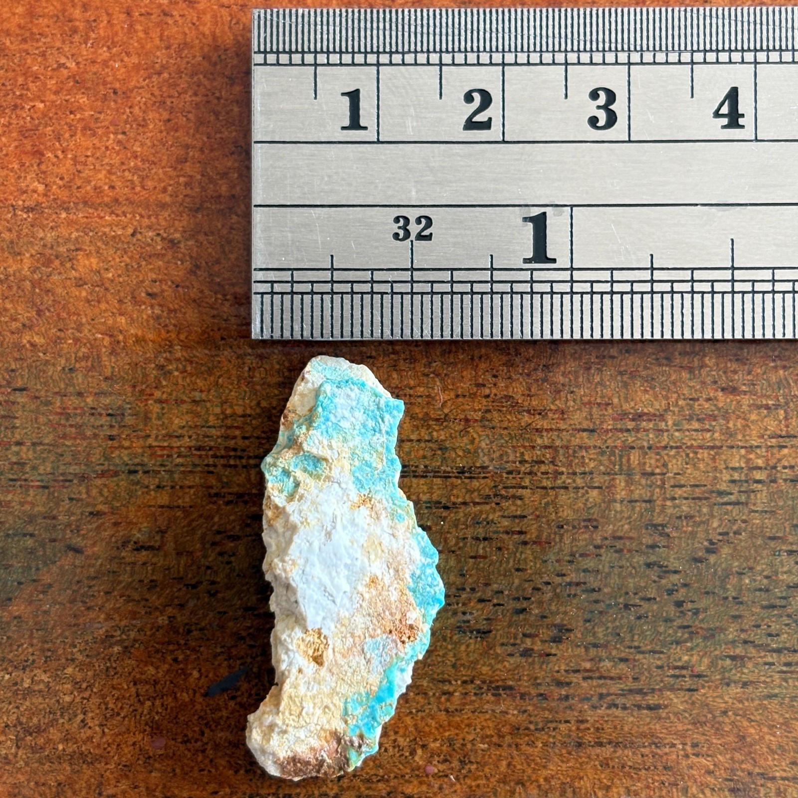 NATURAL ROYSTON TURQUOISE ROUGH 3g | Tonopah NV | Raw Unstabilized (Self-Mined)