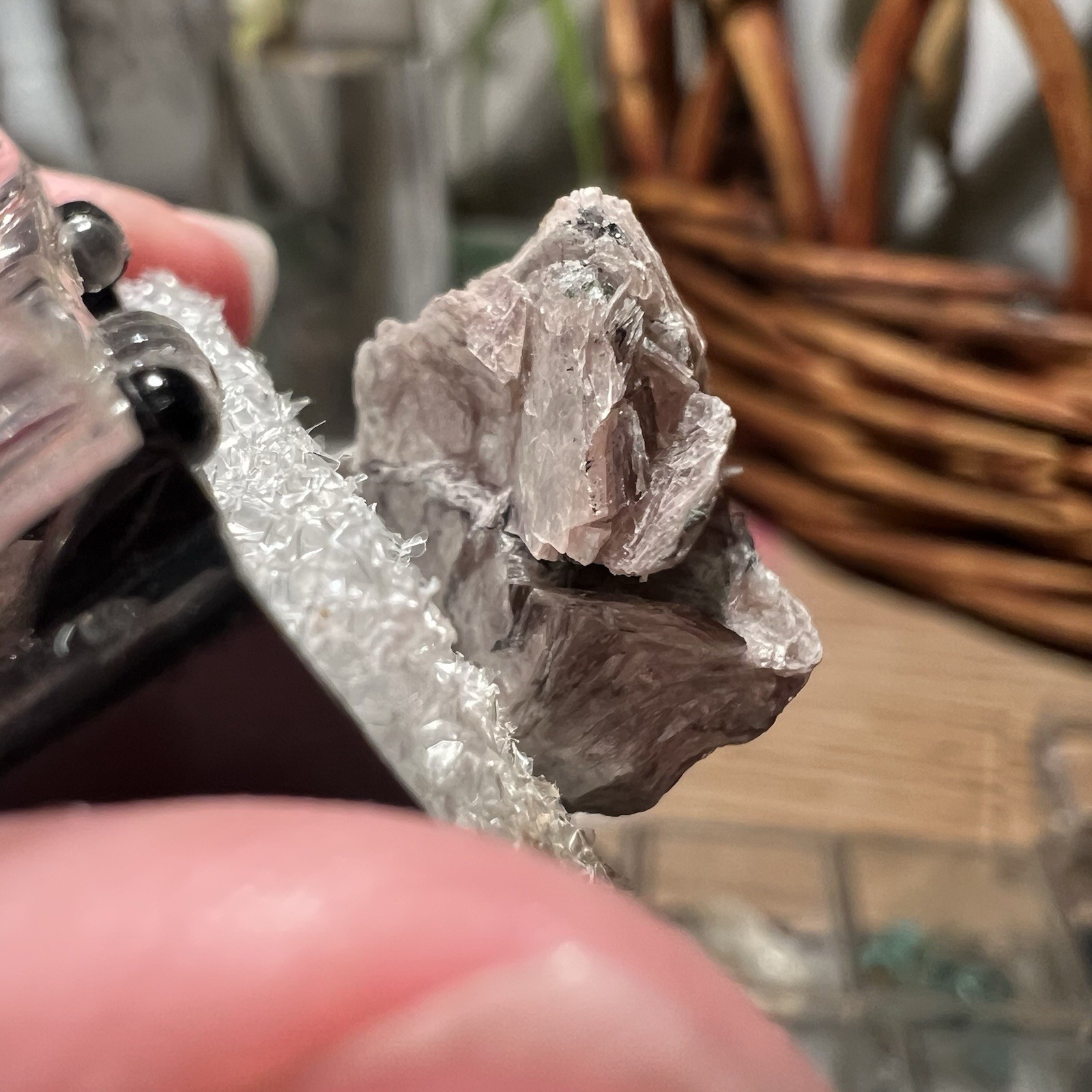Margarite Thumbnail, Mineral Specimen, Uncommon