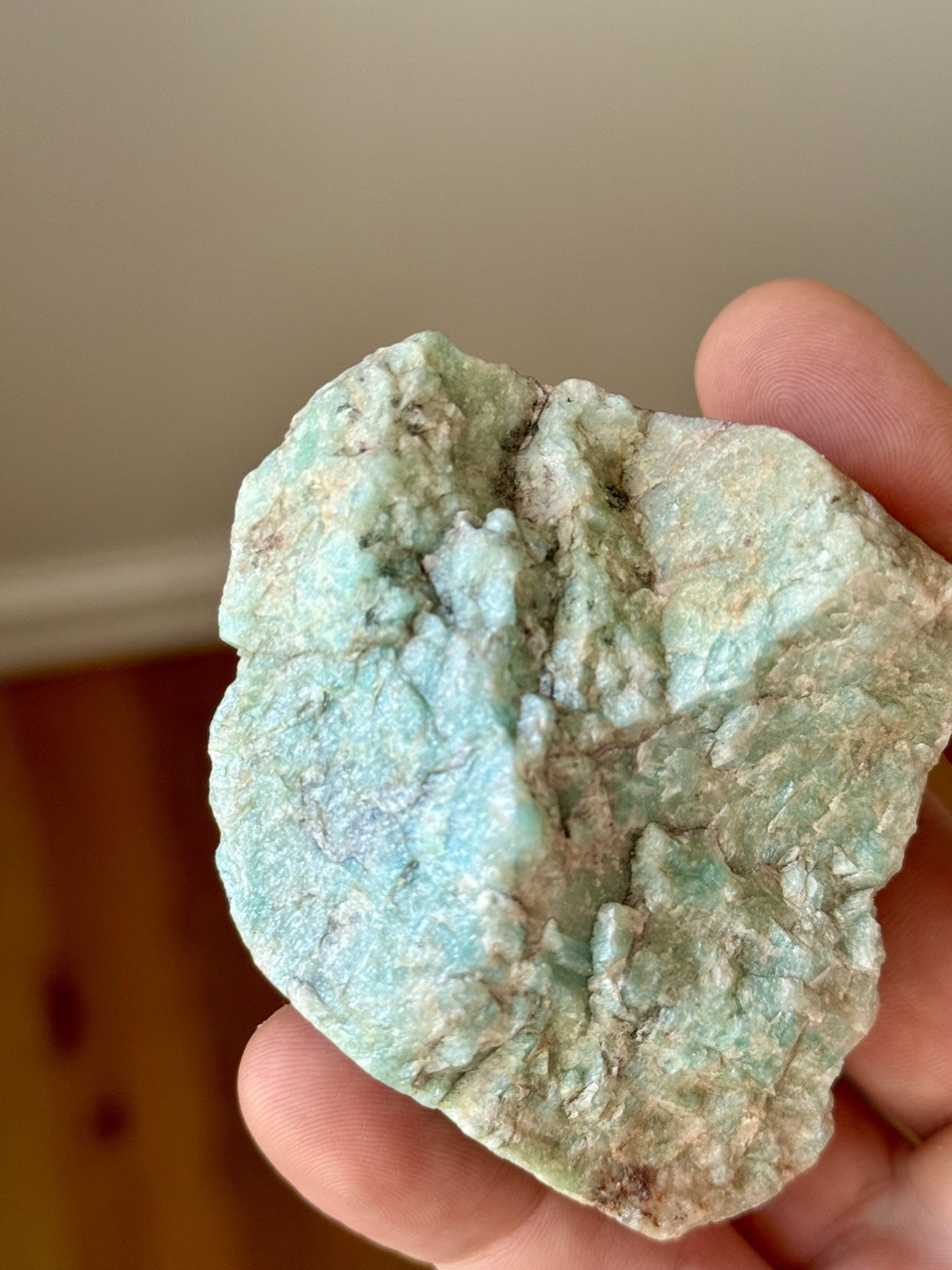 Amazonite Crystal Nice Saturation Lake George, CO Full Crystallized 5.6cm,118.8g