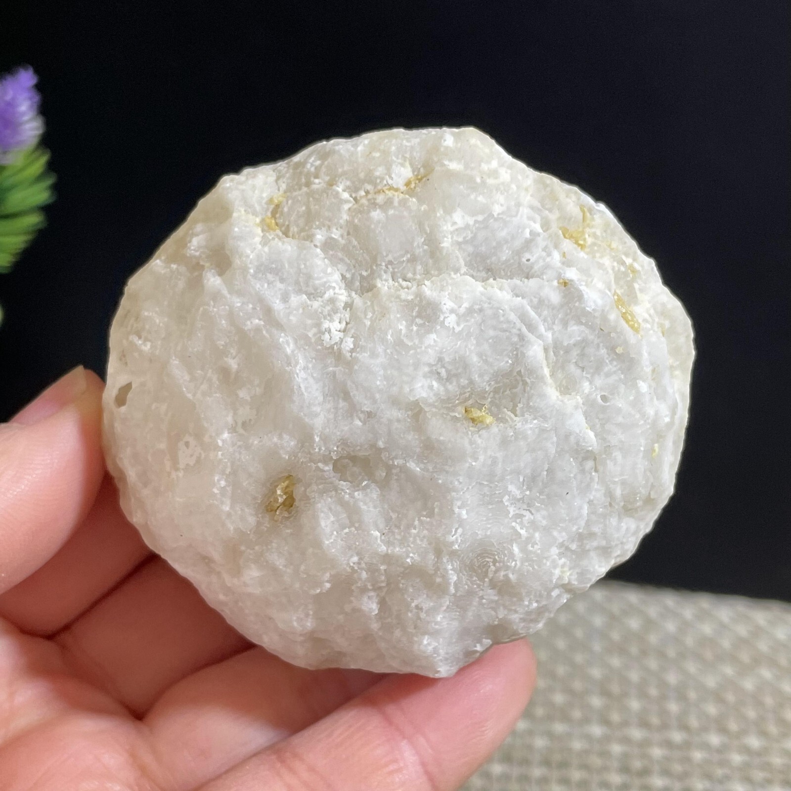 1pc 164g Quartz Geode Unopened Break Your Own Natural ab280