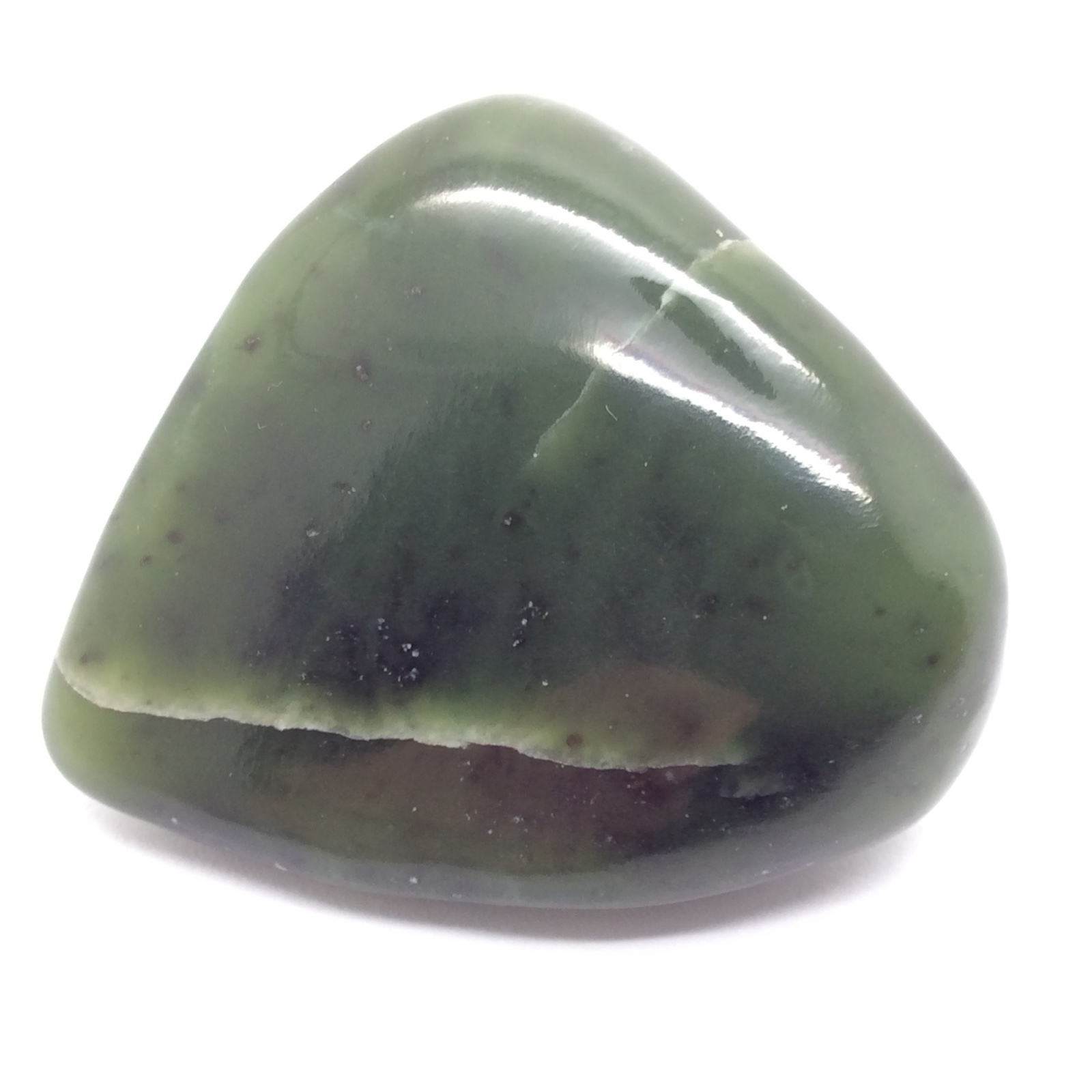 Siberian Jade Stone Specimen Green Nephrite Jade Sayan Mountains Siberia #2