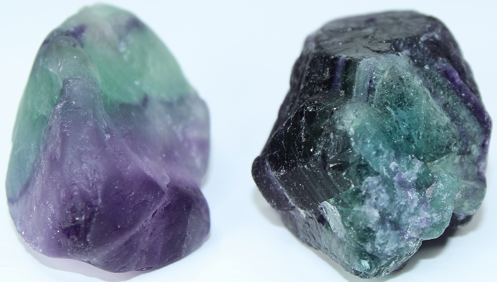AAA Rough Mexican Rainbow Fluorite / 5 Pieces / 17.2 oz (487.61 gr) 2258