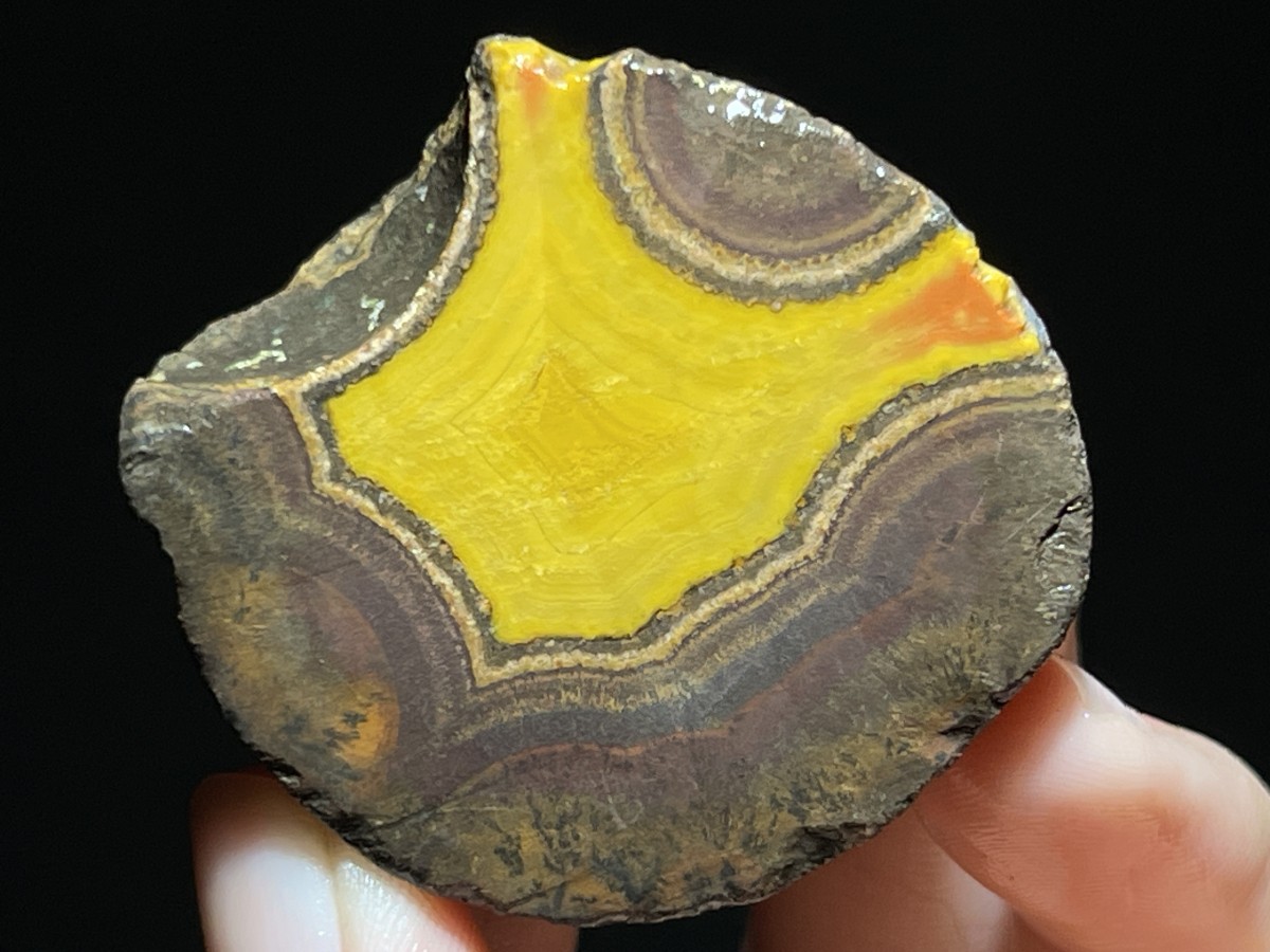 Natural 15 half Rough Chinese Agate crystal geode Achat Nodule Hebei 535g AA5