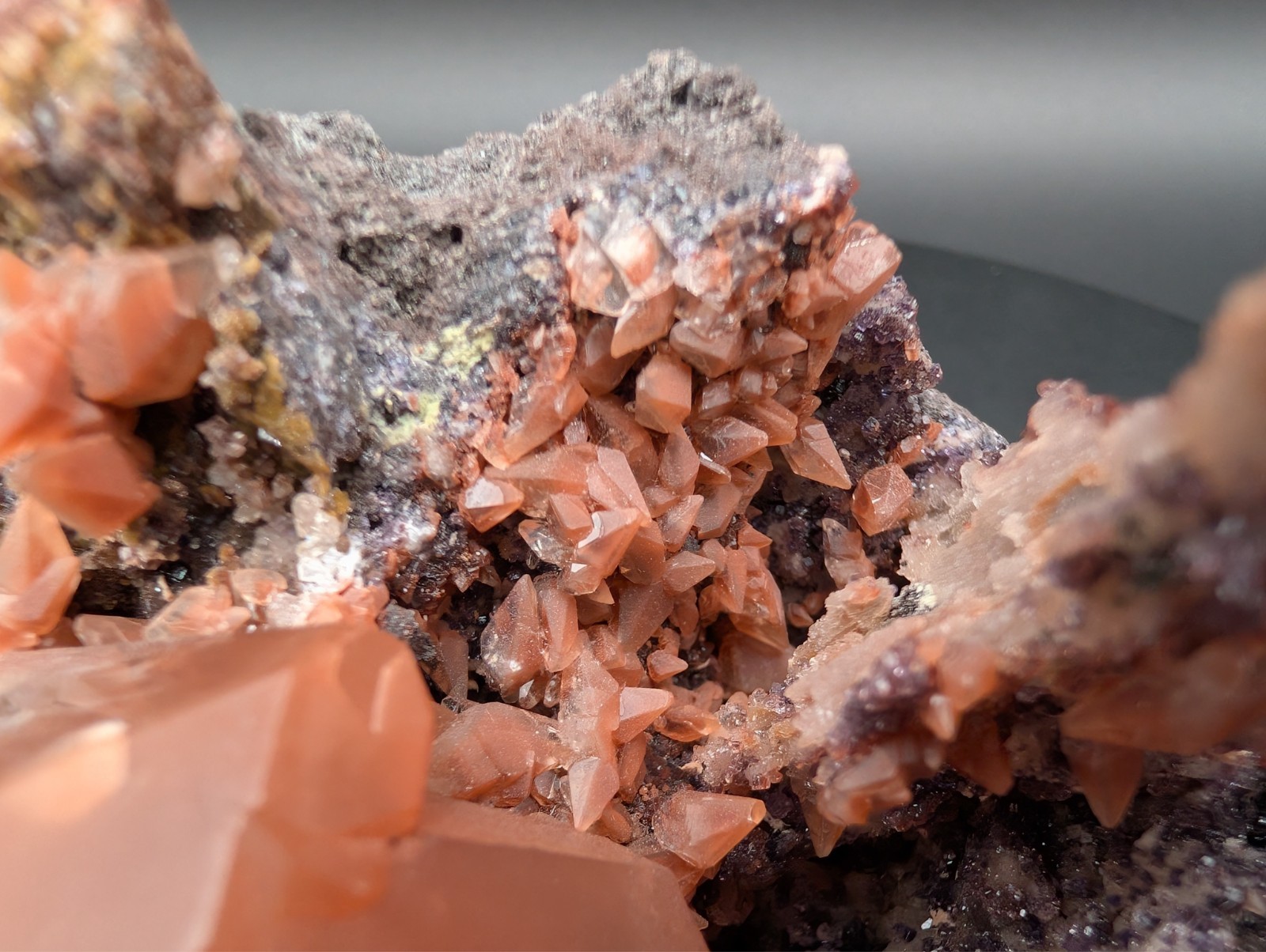 Calcite with Hematite – Hubei, China
