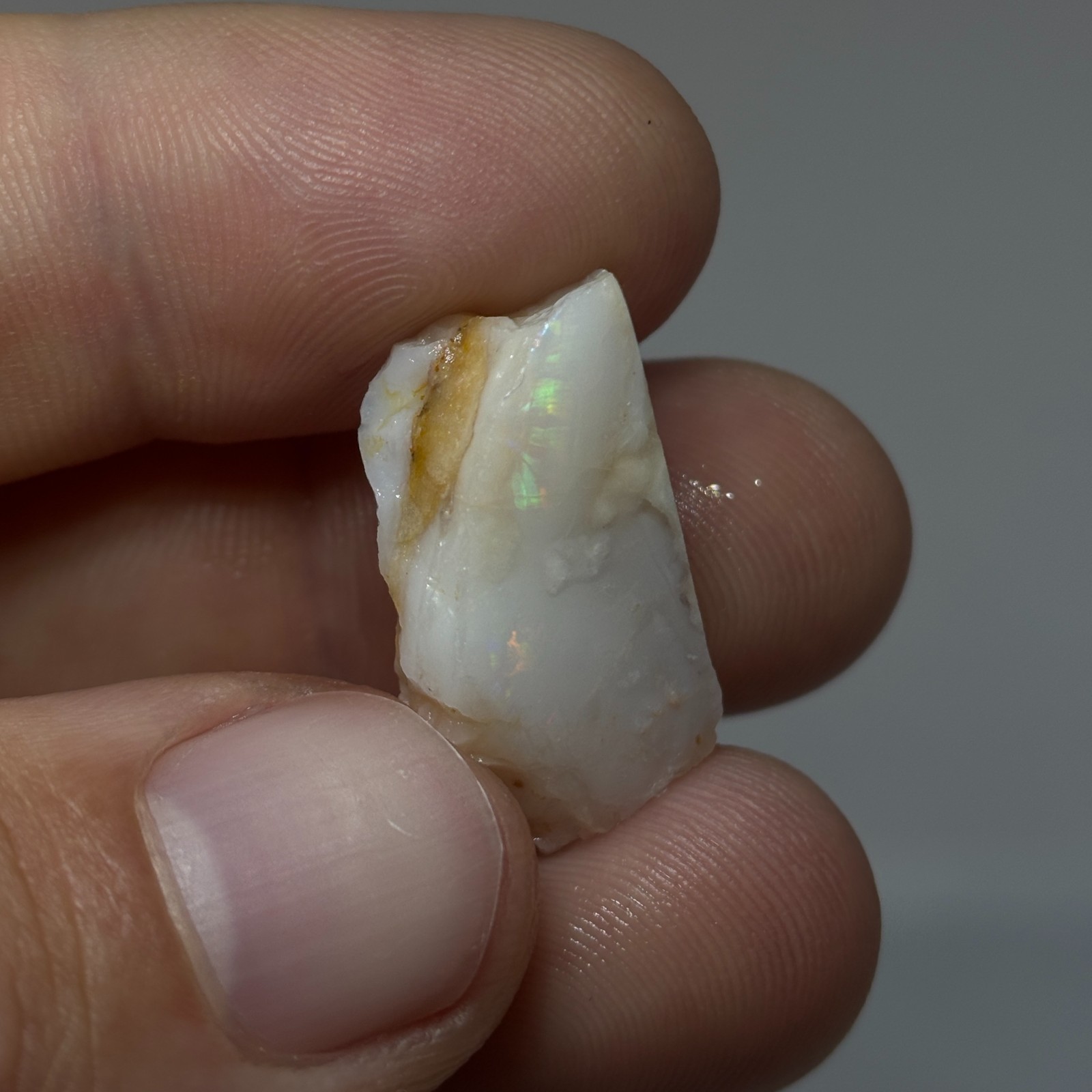 Raw Pink Spencer Idaho Color Marker Opal Specimen