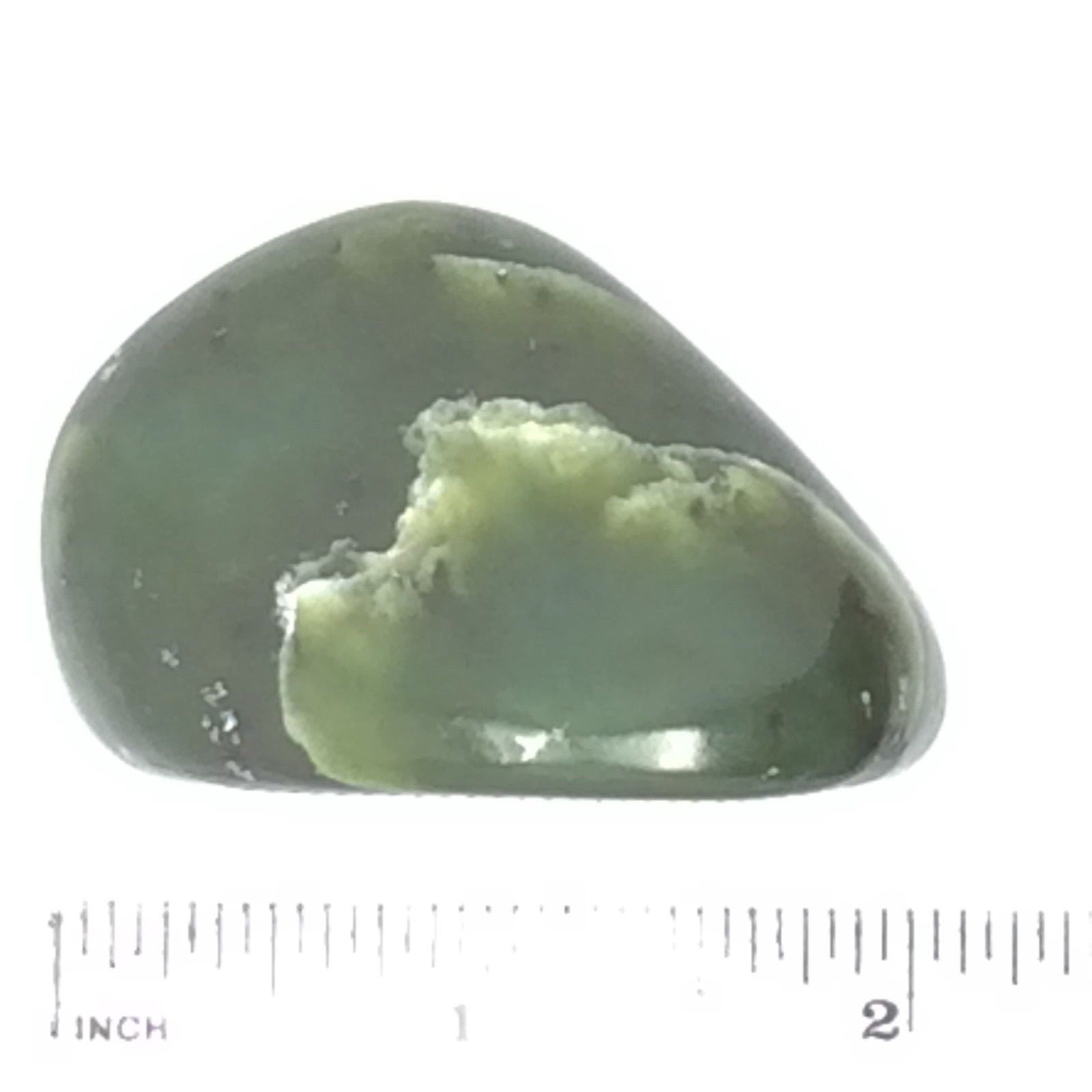 Siberian Jade Pebble Green Nephrite Jade Stone Sayan Mountains Siberia #9