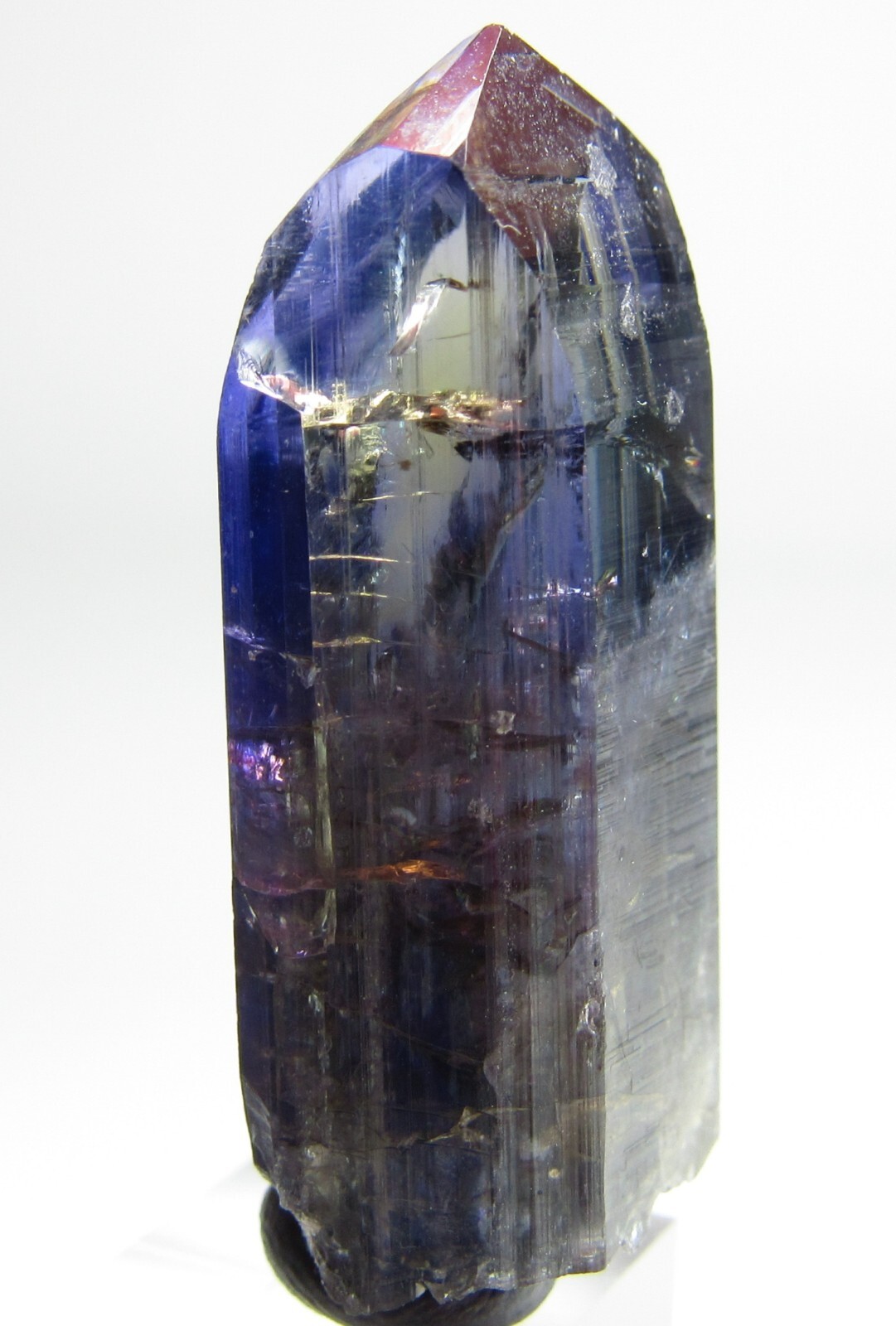 MESMERIZING GLASSY GEM CLEAR UNHEATED TANZANITE CRYSTAL!!! TANZANIA