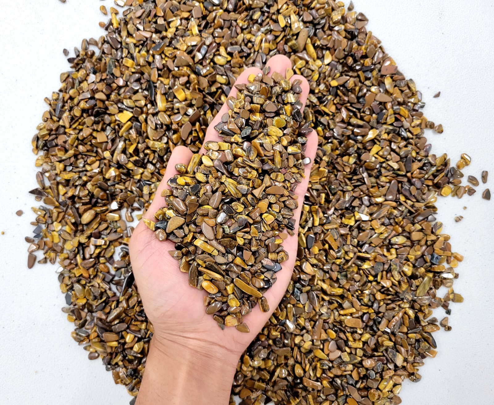 100% NATURAL GEMSTONE CHIPS UNDRILLED BULK CRYSTAL BEADS FOR RESIN ART & CRAFTS