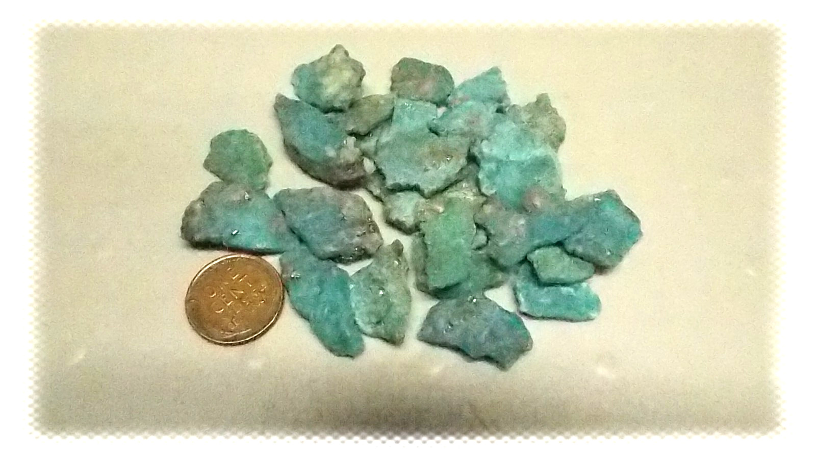 1oz Lots Authentic Campitos Turquoise Stones 100% Natural Rough