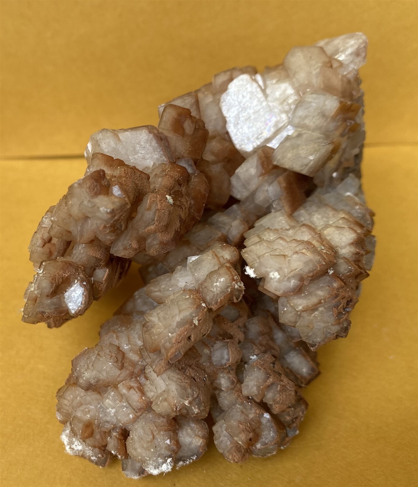 11 ounce Fluorite specimen 2 1/2″ tall, 3″ by 4 1/4″