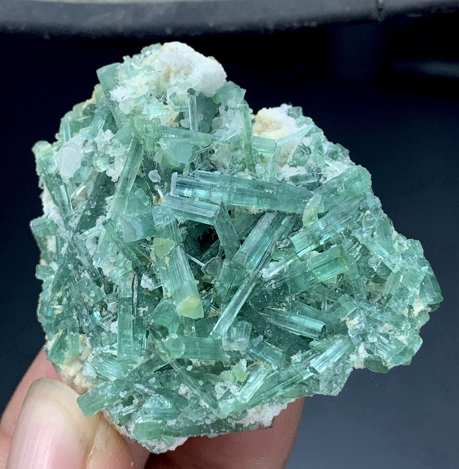 170 Cts Tourmaline Crystals Bunch With Specimen From Afghanistan.