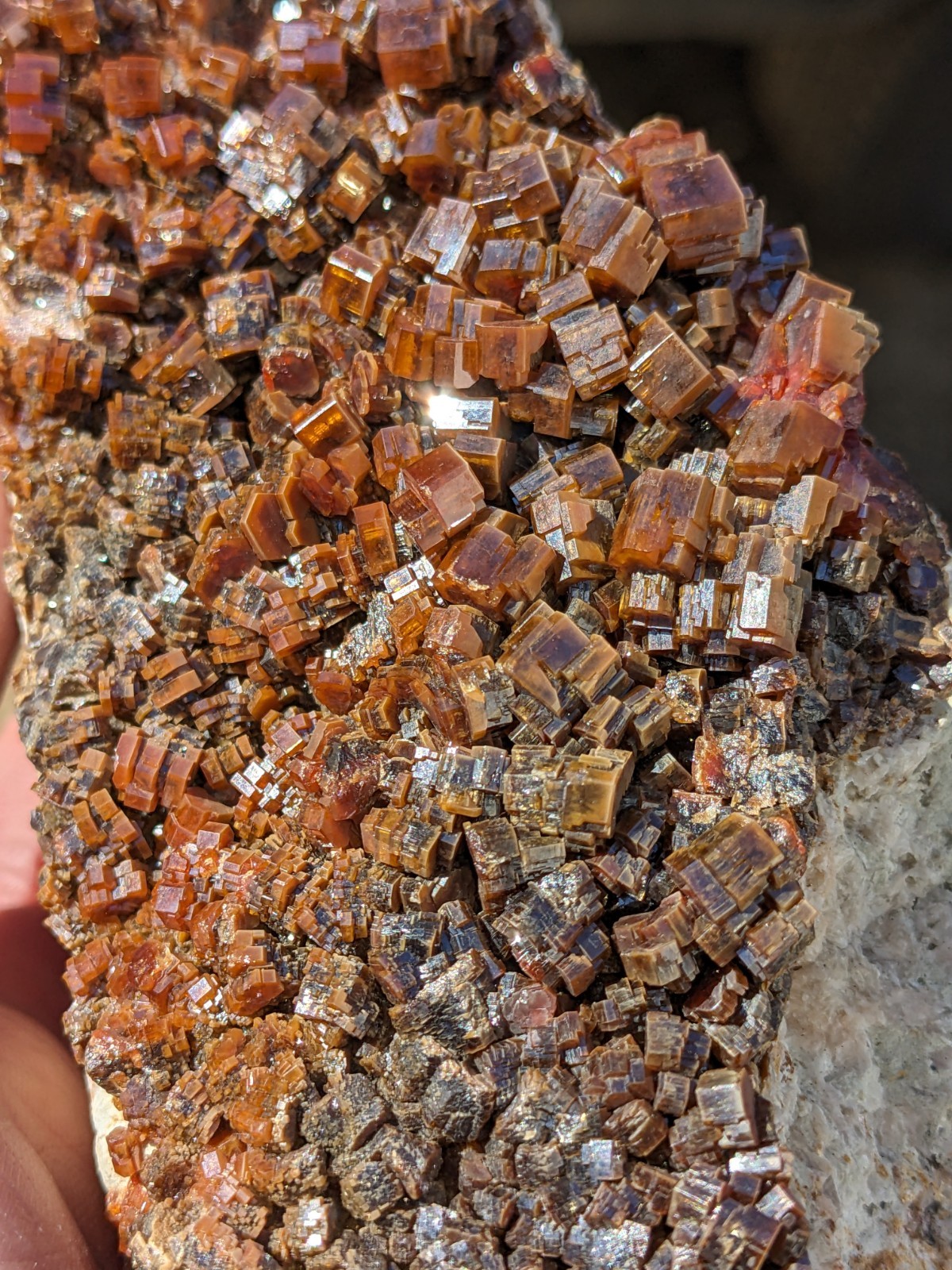 Large Vanadinite 2lb 5oz Deep Cherry Red Displays Well Morocco